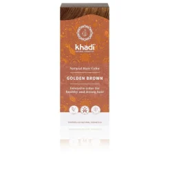 Khadi Haarkleuring Golden Brown 100 gr