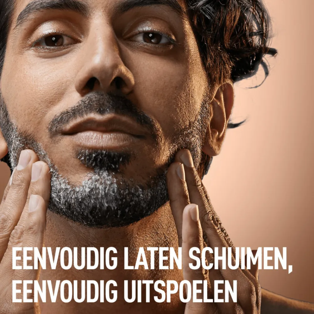 Heren King C. Gillette Baard- en Gezichtsreiniger 350 ml
