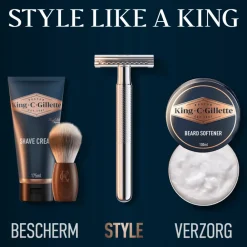 Heren King C. Gillette Double Edge Safety Razor Navulling Scheermesjes 10 stuks