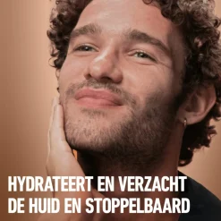 Heren King C. Gillette Hydraterende Gezicht en Stoppelbaard Crème 100 ml