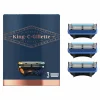 Heren King C. Gillette Scheermesjes 3 stuks