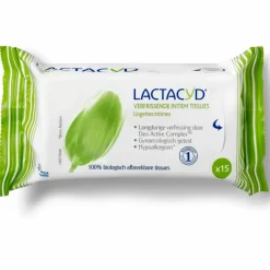 Lactacyd Tissues Verfrissend 15 stuks