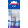 Lactona Ragers Easyclean L Paars Cilindrisch 8.0 mm 8 stuks