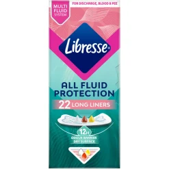 Libresse Inlegkruisjes Extra Protection Long 22 stuks