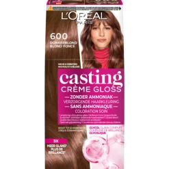 LOréal L'Oréal Casting Crème Gloss Semi-Permanente Haarkleuring 600 Donkerblond