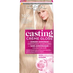 LOréal L'Oréal Casting Crème Gloss Semi-Permanente Haarkleuring 1010 Extra Licht Asblond