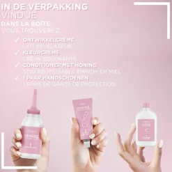 LOréal L'Oréal Casting Natural Gloss Semi-Permanente Haarkleuring 423 Kastanje Middenbruin