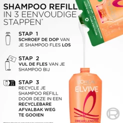 LOréal L'Oréal Elvive Dream Lengths Shampoo Refill 250 ml