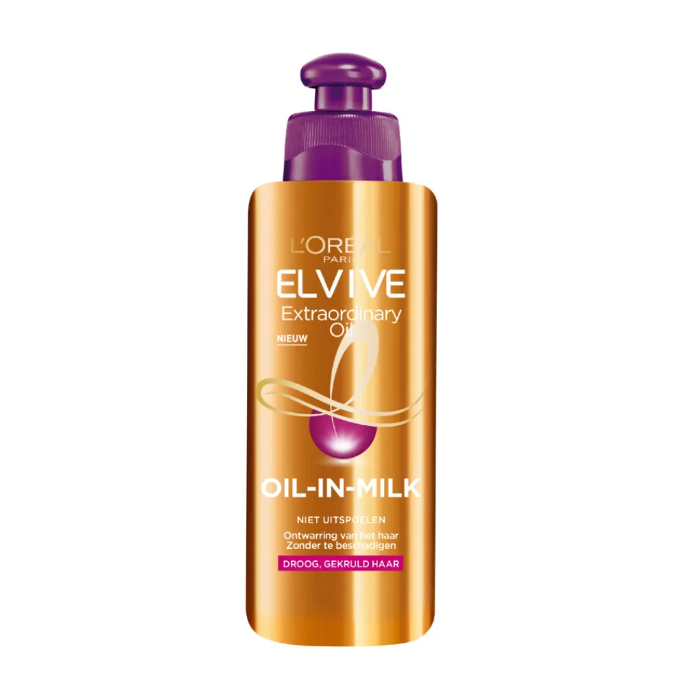 LOréal L'Oréal Elvive Extraordinary Oil Krulverzorging Oil-In-Milk 200 ml