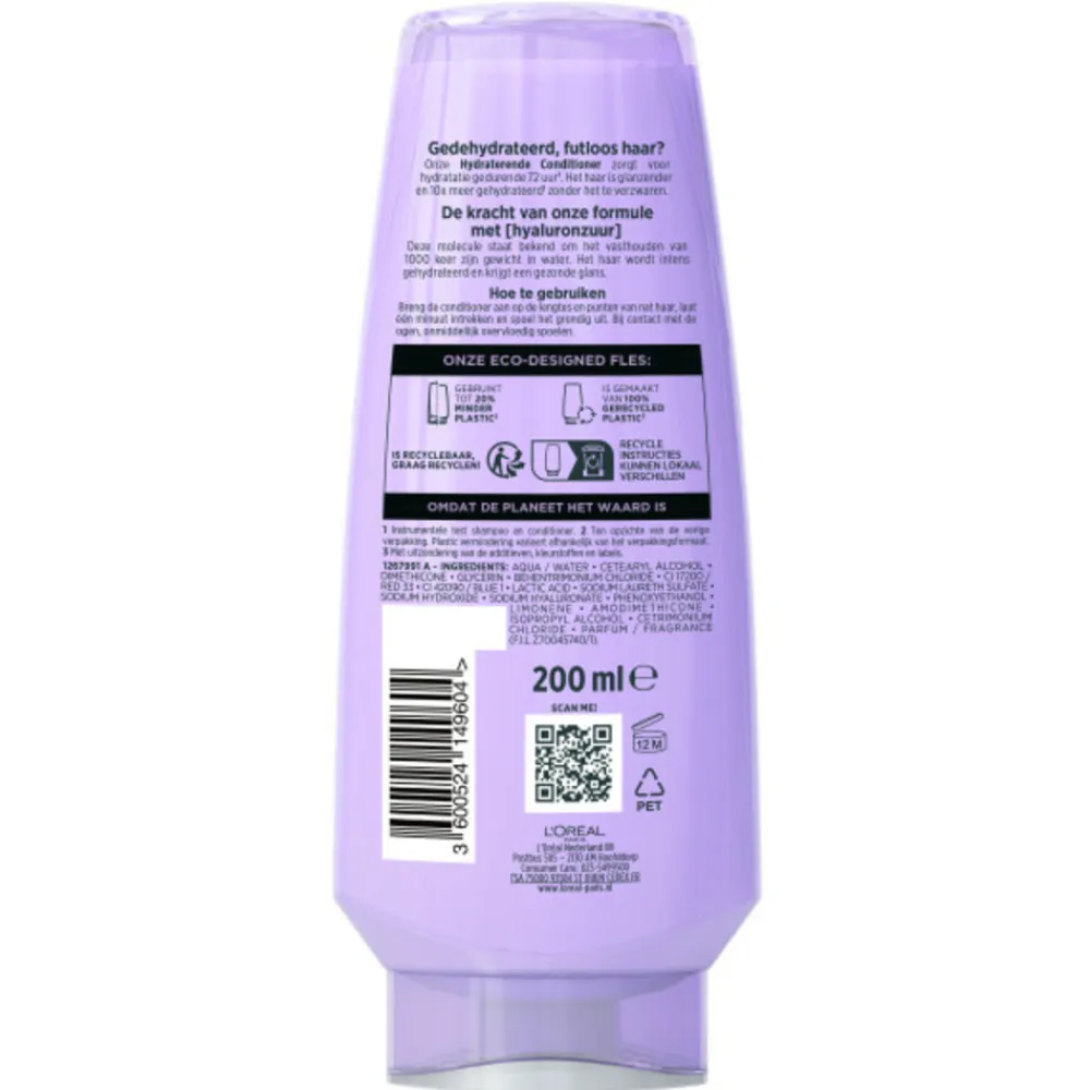 LOréal L'Oréal Elvive Hydra Hyaluronic Conditioner 200 ml