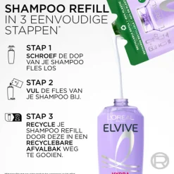 LOréal L'Oréal Elvive Hydra Hyaluronic Shampoo Refill 250 ml