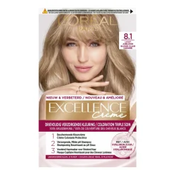 LOréal L'Oréal Excellence Crème Permanente Crèmekleuring 8.1 Licht Asblond