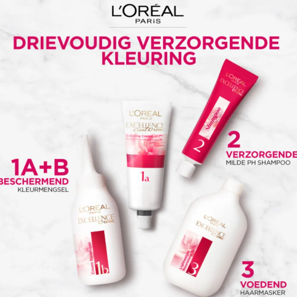 LOréal L'Oréal Excellence Crème Permanente Crèmekleuring 9.1 Zeer Licht Asblond