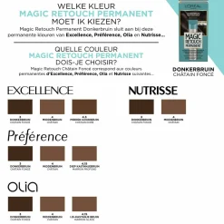 LOréal L'Oréal Magic Retouch Permanent 3 Donkerbruin 95 gr