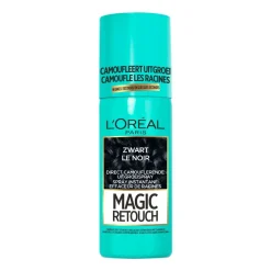 LOréal L'Oréal Magic Retouch Uitgroeispray Zwart 75 ml