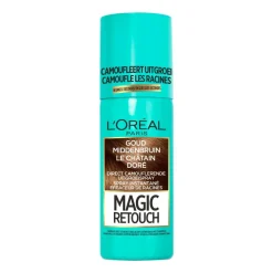 LOréal L'Oréal Magic Retouch Uitgroeispray Goud Middenbruin 75 ml