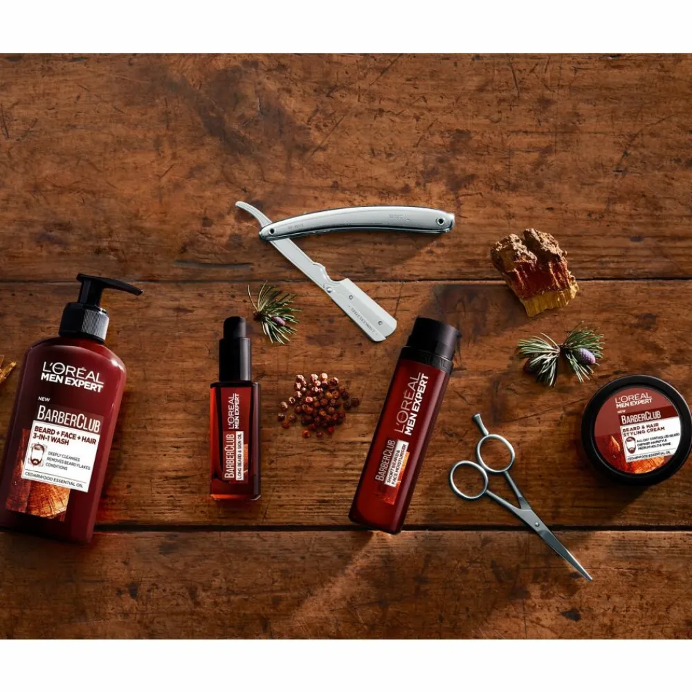 Heren LOréal L'Oréal Men Expert BarberClub Baard & Haar Styling Creme