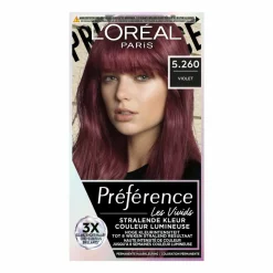 LOréal L'Oréal Preference Vivids Permanente Haarkleuring 5.260 Violet