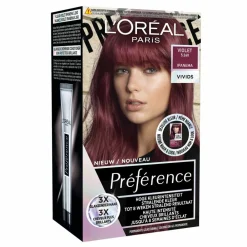 LOréal L'Oréal Preference Vivids Permanente Haarkleuring 5.260 Violet