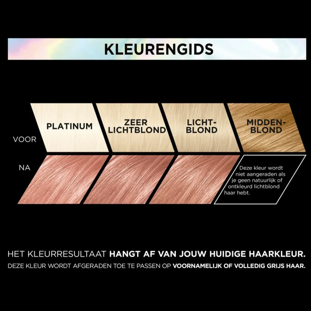 LOréal L'Oréal Preference Vivids Permanente Haarkleuring 9.213 Rose Gold
