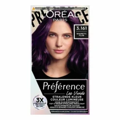 LOréal L'Oréal Preference Vivids Permanente Haarkleuring 3.161 Magnetic Plum