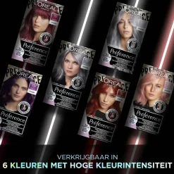 LOréal L'Oréal Preference Vivids Permanente Haarkleuring 3.161 Magnetic Plum