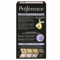 LOréal L'Oréal Préférence Cool Blondes Permanente Haarkleuring 9.12 Siberia - Extra Licht As Beigeblond