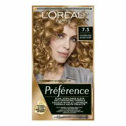 LOréal L'Oréal Préférence Permanente Haarkleuring 7.3 Goudblond