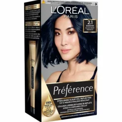LOréal L'Oréal Préférence Permanente Haarkleuring 2.1 Blauw Zwart