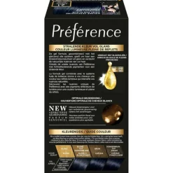 LOréal L'Oréal Préférence Permanente Haarkleuring 2.1 Blauw Zwart