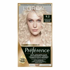 LOréal L'Oréal Préférence Permanente Haarkleuring 9.2 Warsaw Zeer Licht Beige Parelmoer Blond