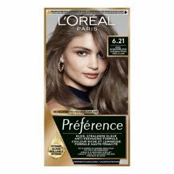 LOréal L'Oréal Préférence Permanente Haarkleuring 6.21 Zeer licht koel bruin