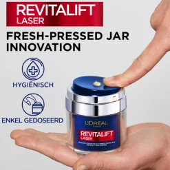 LOréal L'Oréal Revitalift Laser Pressed-Cream Nachtcrème 50 ml