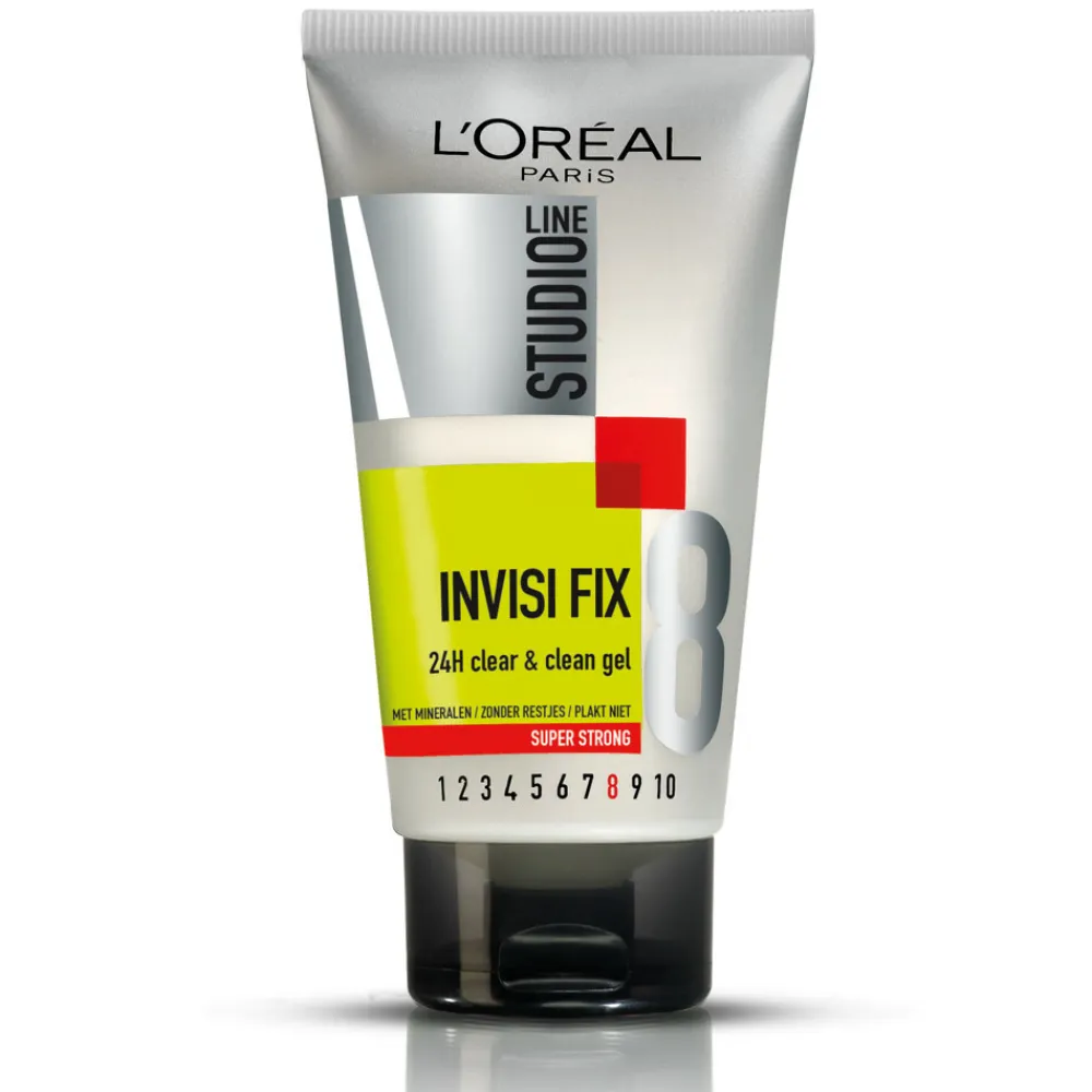 LOréal L'Oréal Studio Line Invisi Fix 24H Clear & Clean Gel Super Strong 150 ml