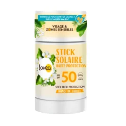 Lovea Sun Zonnebrand stick Face & Sensitive Areas High Protection SPF 50 40 gr
