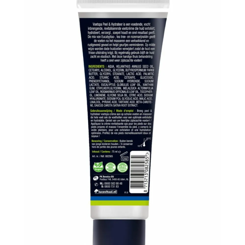 Lucovitaal Voetspa Peel & hydrateer 75 ml