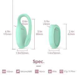 Magic Motion Fitcute Premium Bekkenbodem Trainer App Bedienbare