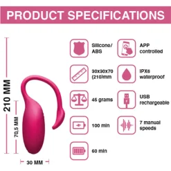 Magic Motion Flamingo Vibrerende Bullet App Bedienbare App Bedienbare