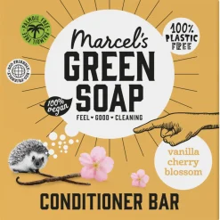 Marcels Green Soap Marcel's Green Soap Conditioner Bar Vanilla & Cherry Blossom 60 gr