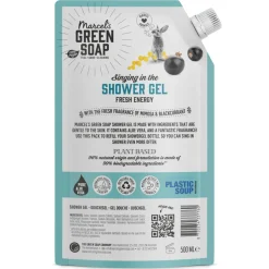 Marcels Green Soap Marcel's Green Soap Douchegel Navulling Mimosa & Zwarte Bes 500 ml