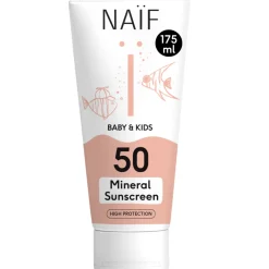Naif Baby & Kids Minerale Zonnebrandcréme SPF 50 175 ml