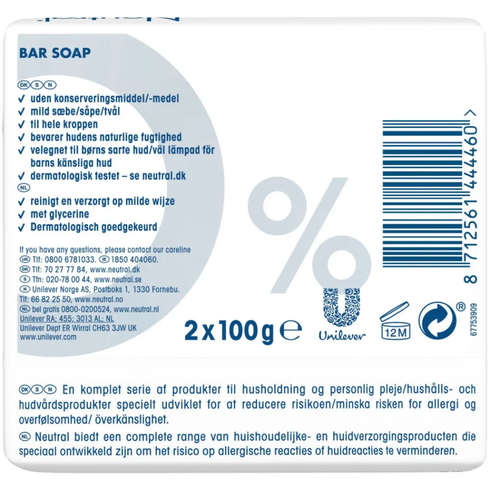 Neutral Zeeptablet 2 x 100 gr