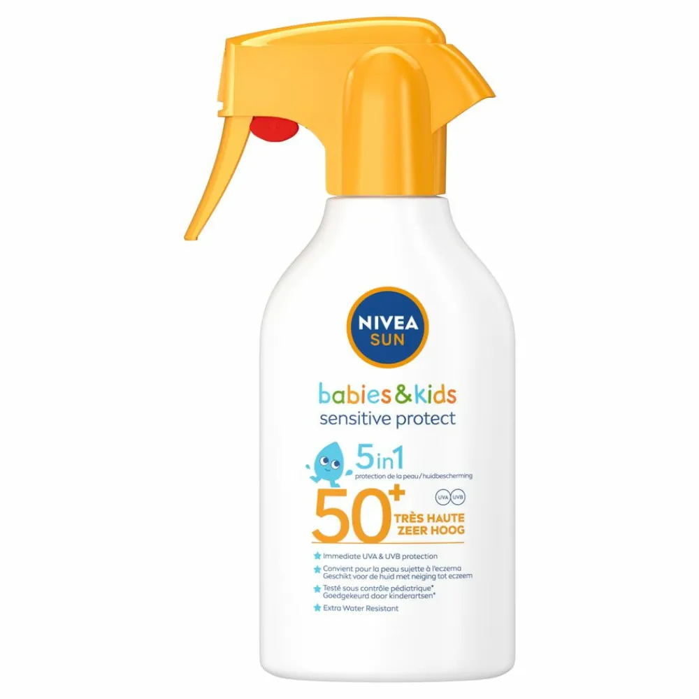 NIVEA Sun Babies & Kids Sensitive Protect Zonnespray SPF 50+ 270 ml