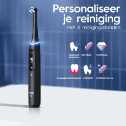 Oral-B Elektrische Tandenborstel iO 8 Duo Violet & Zwart 1 set
