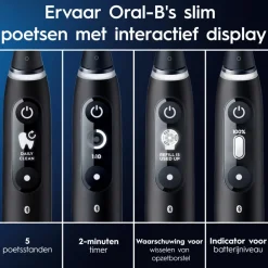 Oral-B Elektrische Tandenborstel iO 6 Duo Zwart & Roze 1 set