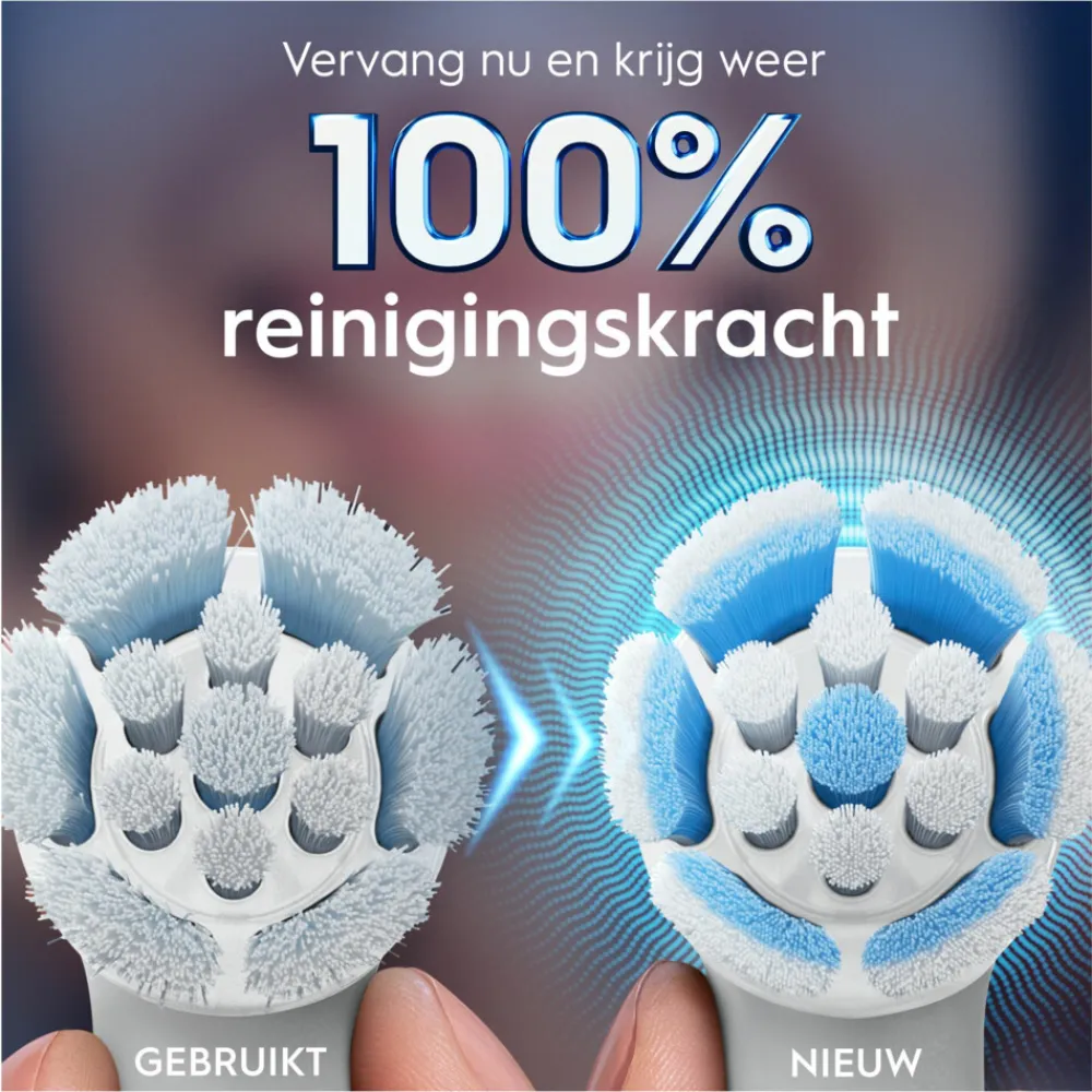 Oral-B Opzetborstels iO Gentle Care Wit 6 stuks