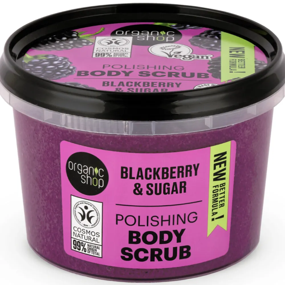 Organic Shop Body Scrub Blackberry 250 ml