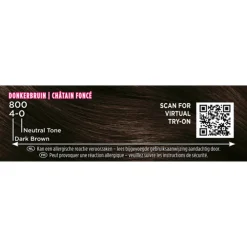 Palette Intensive Oil-Care Color Haarkleuring 800 Donkerbruin