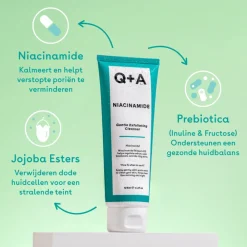 Q+A Niacinamide Exfoliating Cleanser 125 ml