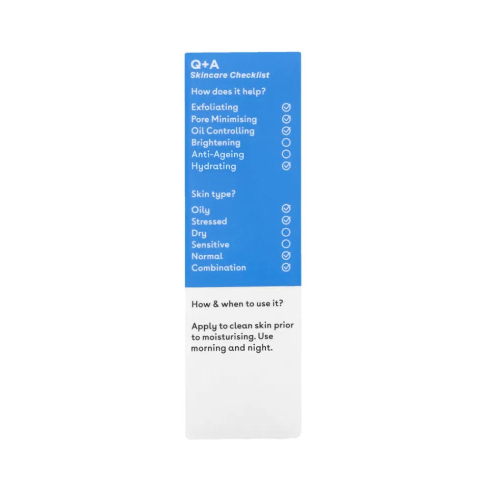 Q+A Salicylic Acid Facial Serum 30 ml